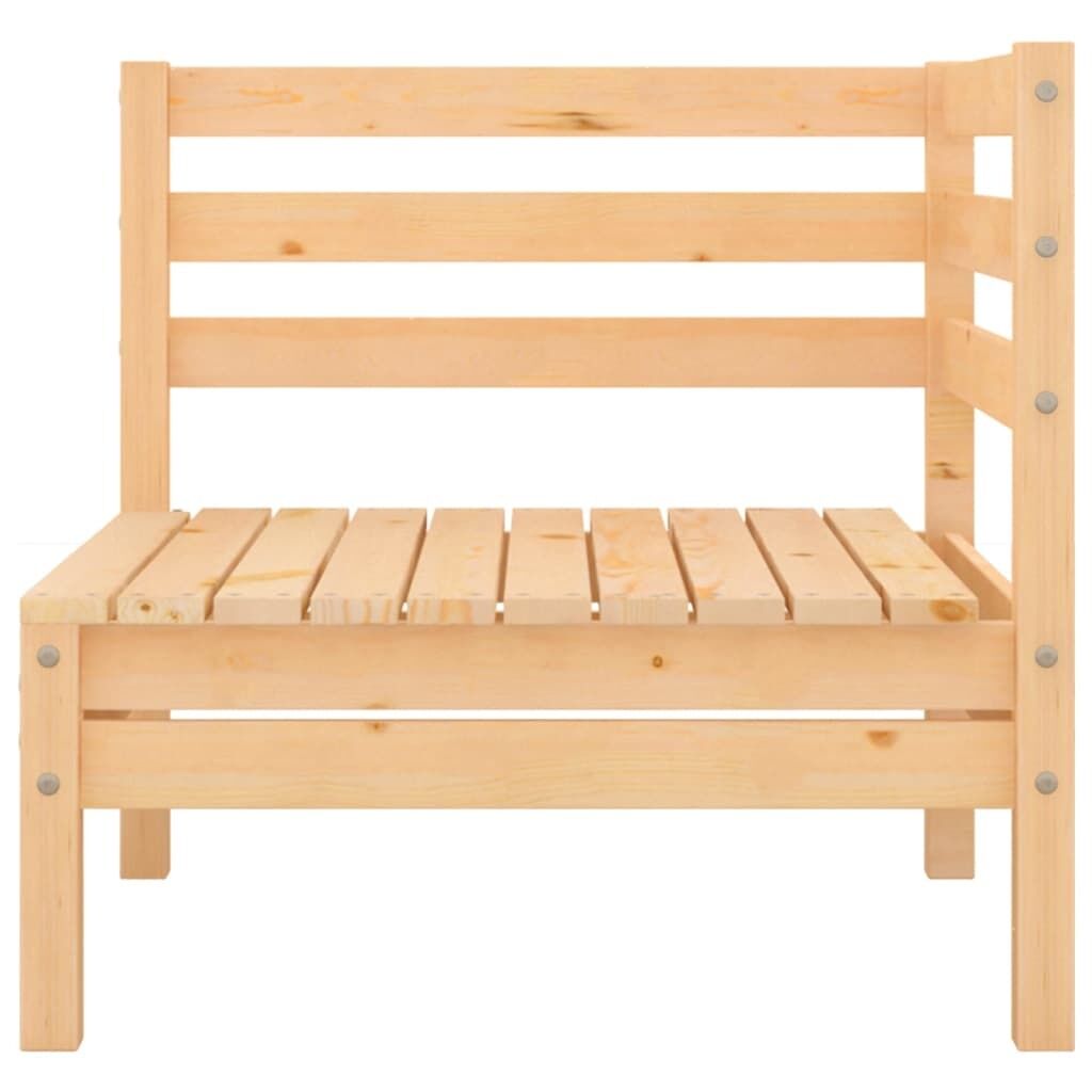 6 Piece Garden Lounge Set Solid Pinewood Price