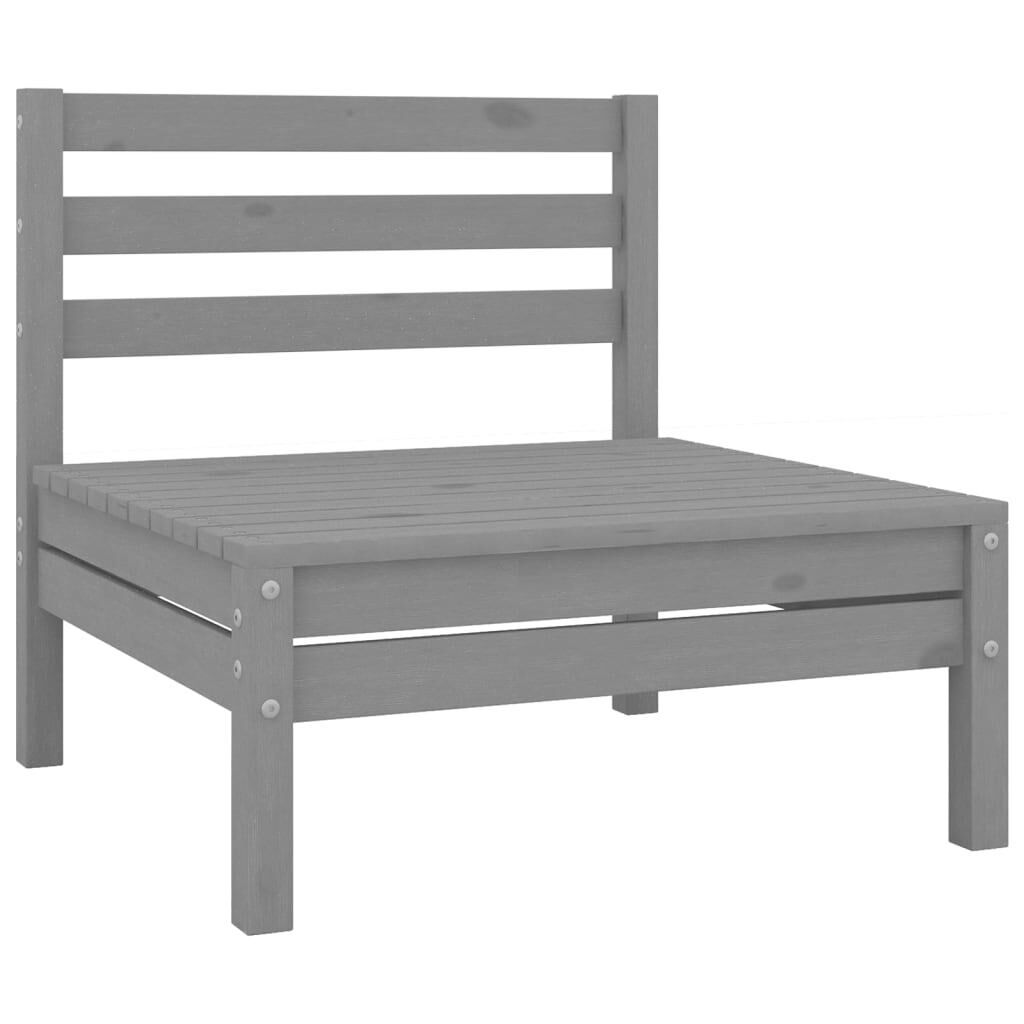 10 Piece Garden Lounge Set Solid Pinewood Price