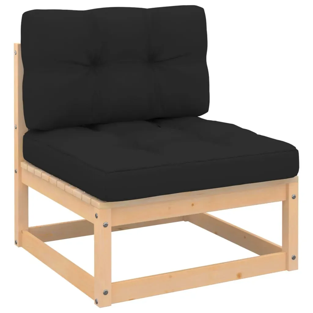 Garden Lounge Set with Cushions Solid Pinewood Price