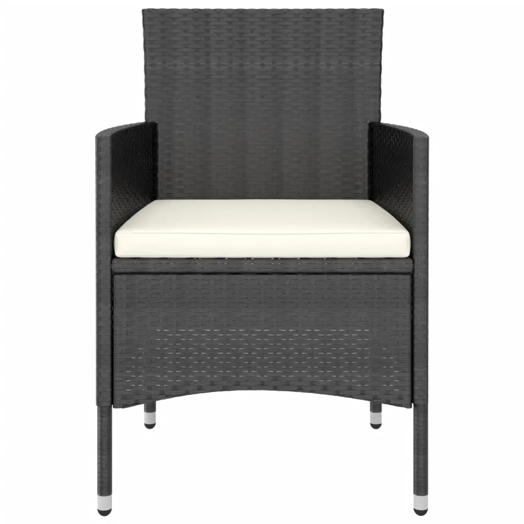 3 Piece Garden Dining Set Poly Rattan Price