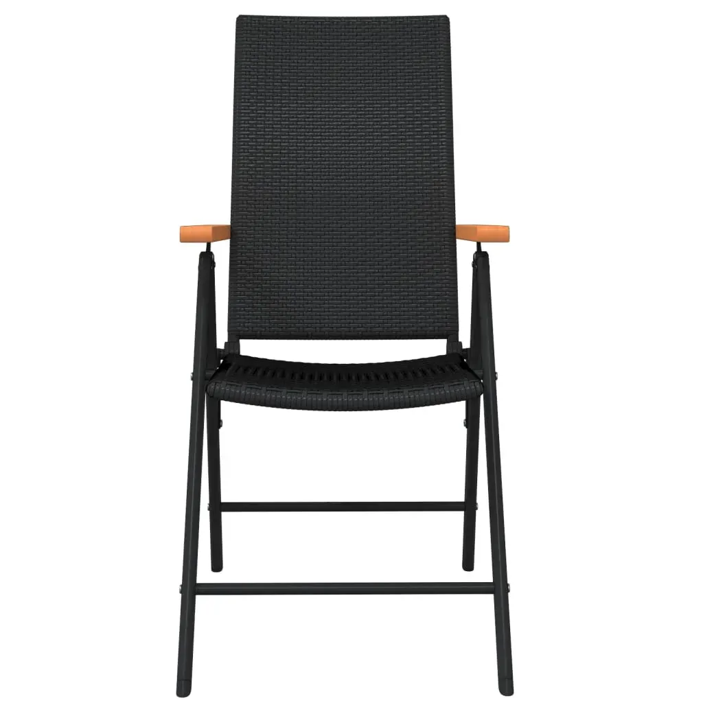 Garden Dining Set Black Price