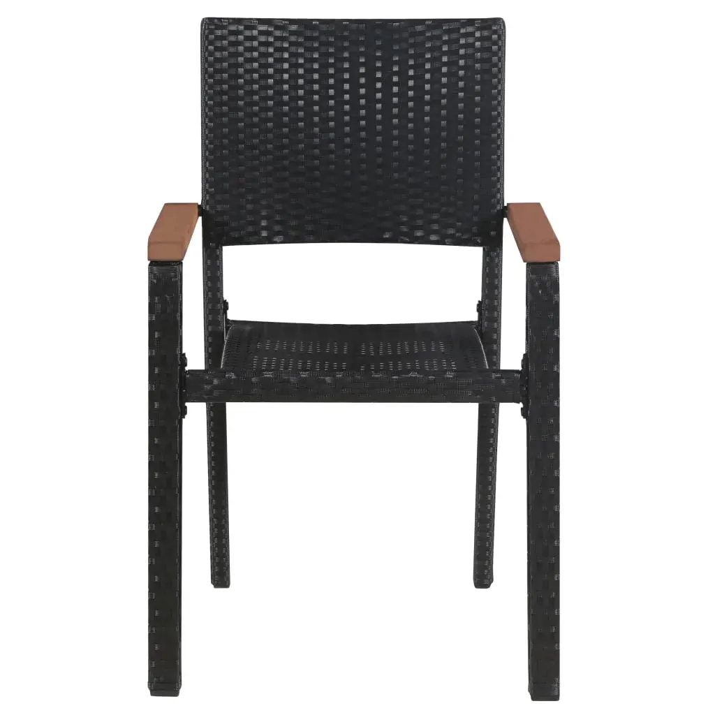 Garden Dining Set Black Price