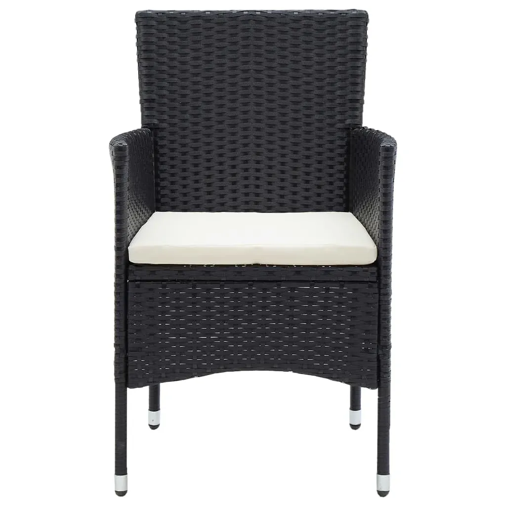 Garden Dining Chairs 4 pcs Poly Rattan Price