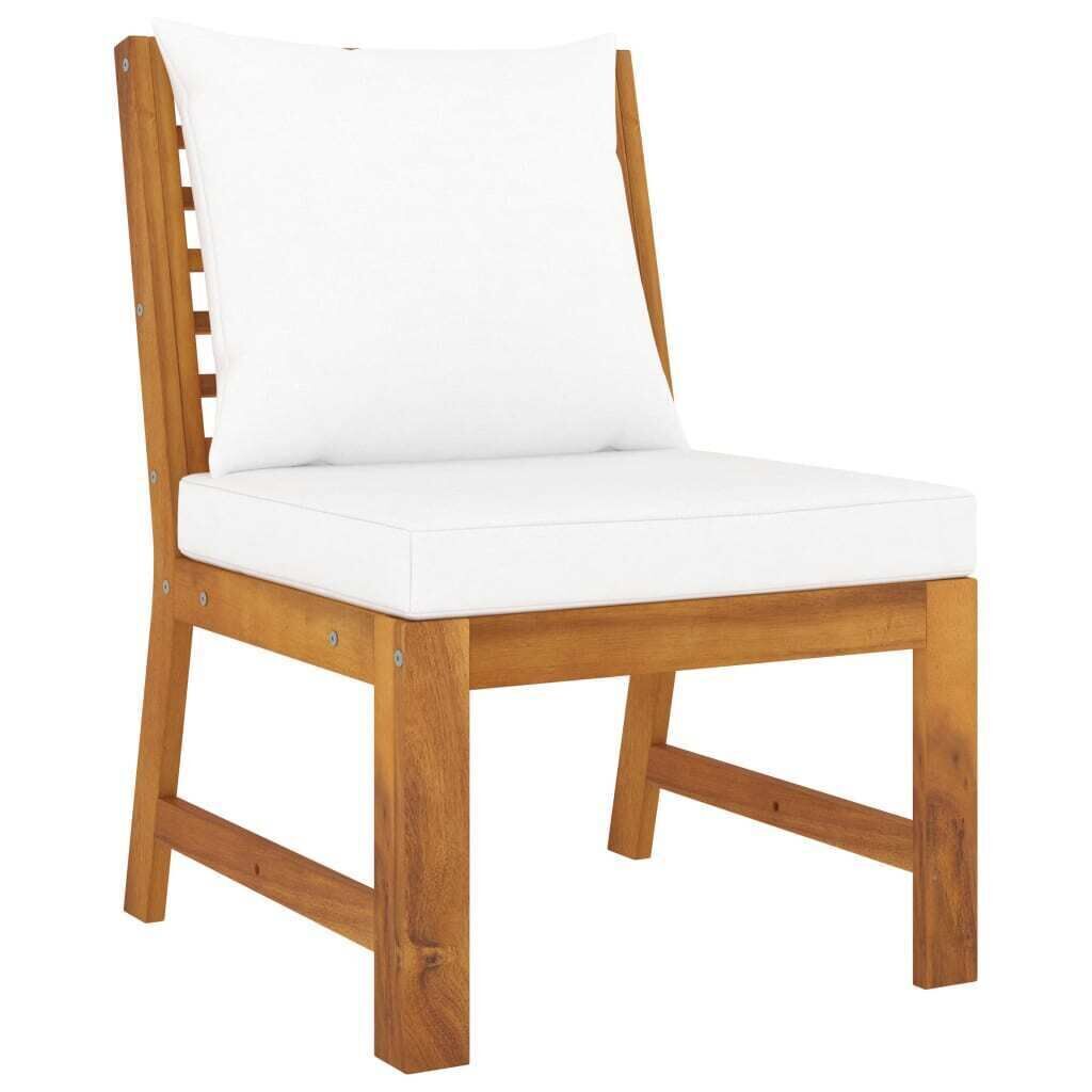 3 Piece Garden Lounge Set with Cushion Solid Acacia Wood Price