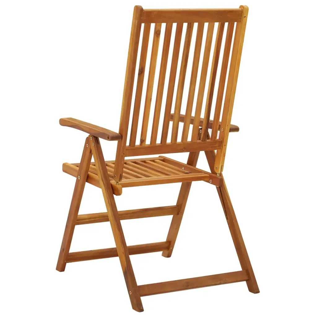 Garden Reclining Chairs Solid Acacia Wood Price