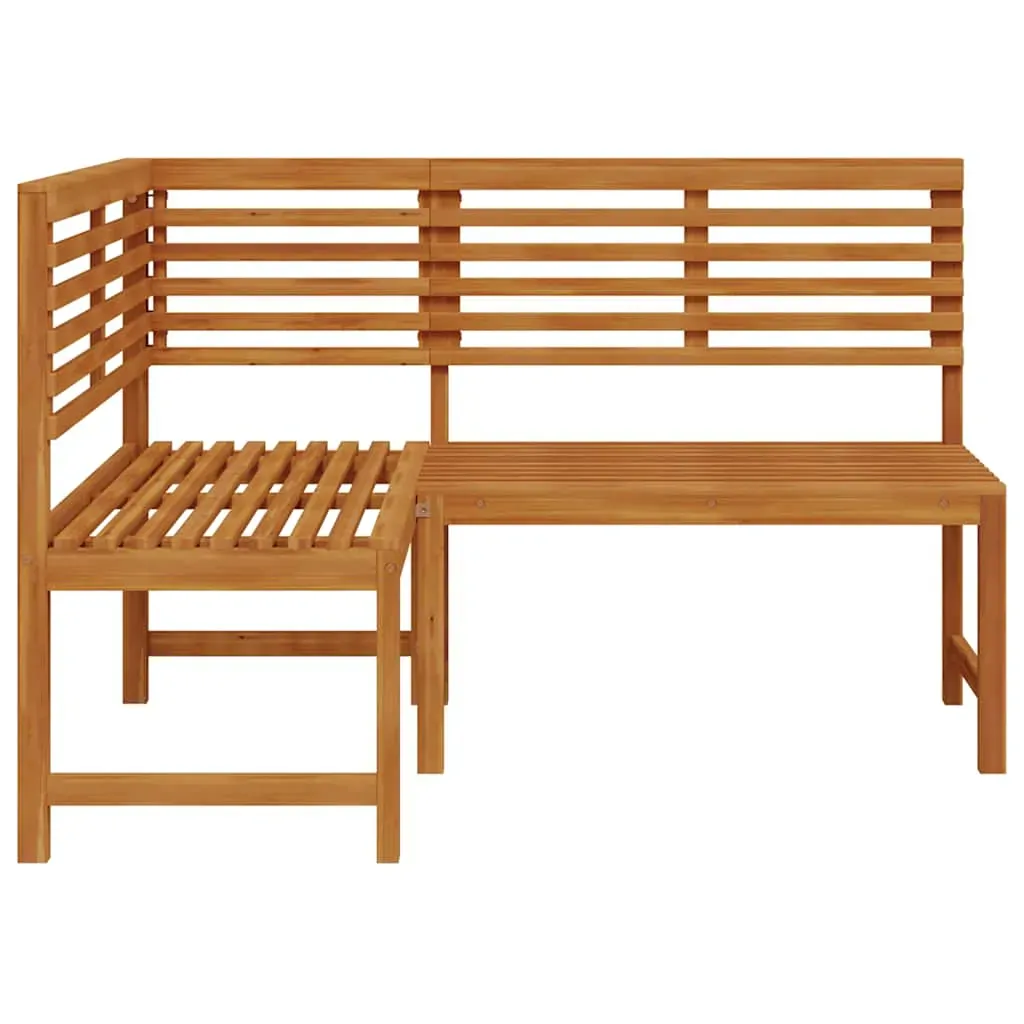 Garden Corner Bench 140 cm Solid Acacia Wood Price