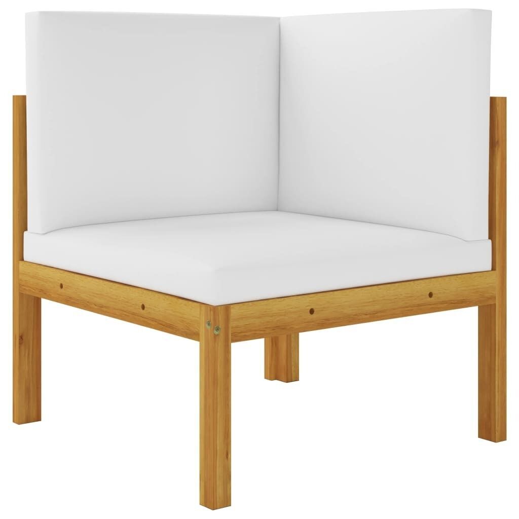 Garden Sofas 2 pcs with Cushions Solid Acacia Wood Price
