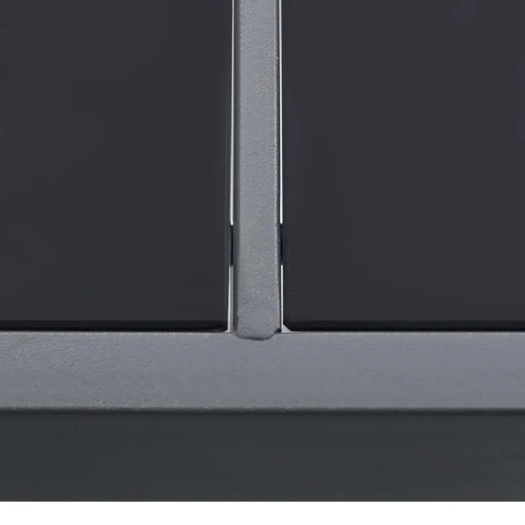 Outdoor Dining Table Anthracite Steel Price