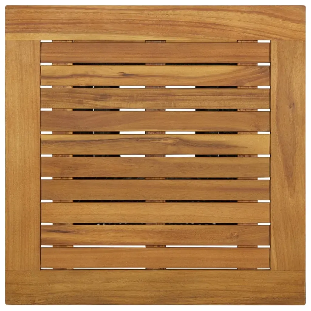 Bar Table Poly Rattan and Solid Acacia Wood Price