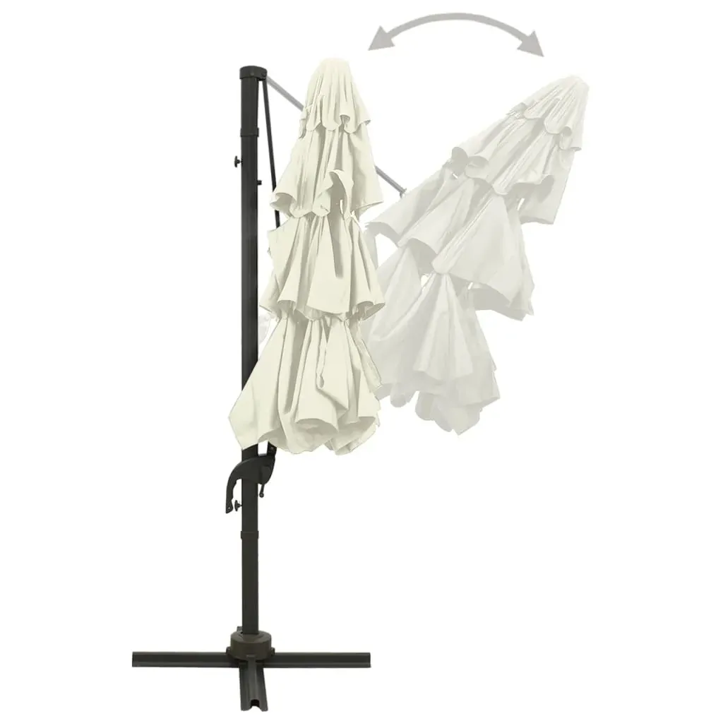 4-Tier Parasol with Aluminium Pole 3x3 m Price