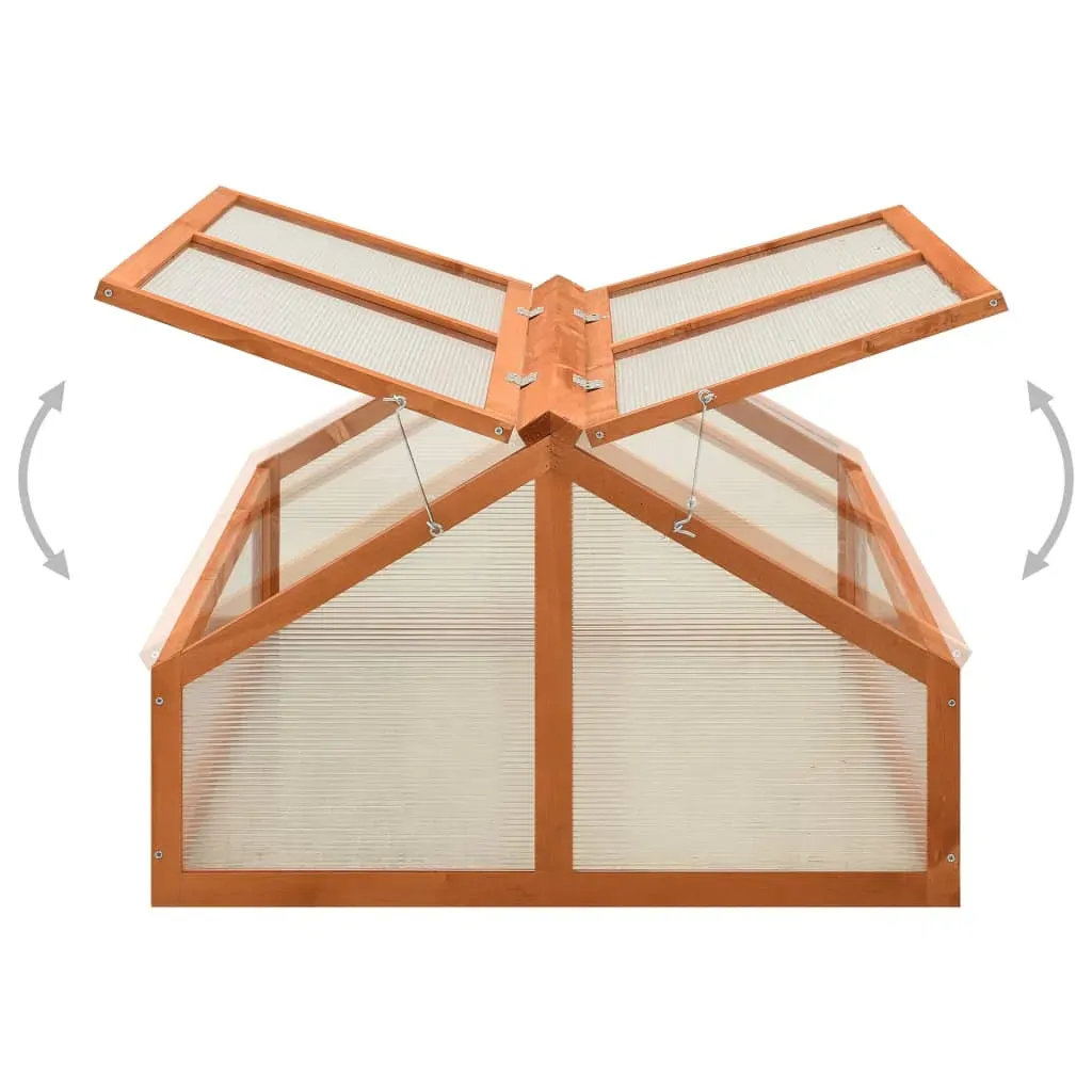 Greenhouse 120x80x50 cm Firwood Price