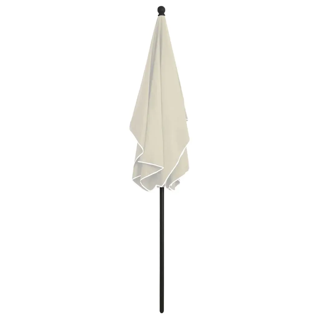 Garden Parasol with Pole 210x140 cm Price