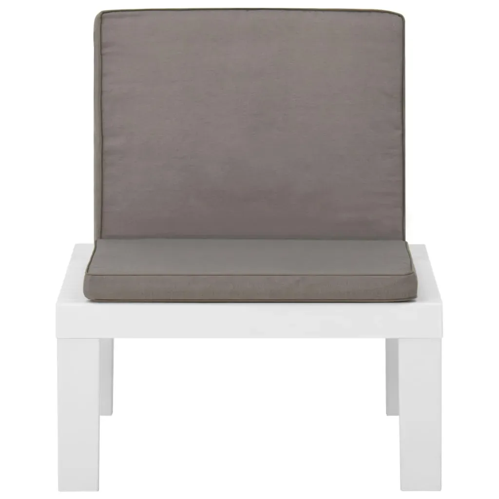 Garden Lounge Chair with Cushion Plastic Price