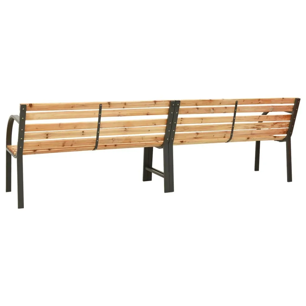 Twin Garden Bench 241 cm Solid Wood Chinese Fir Price
