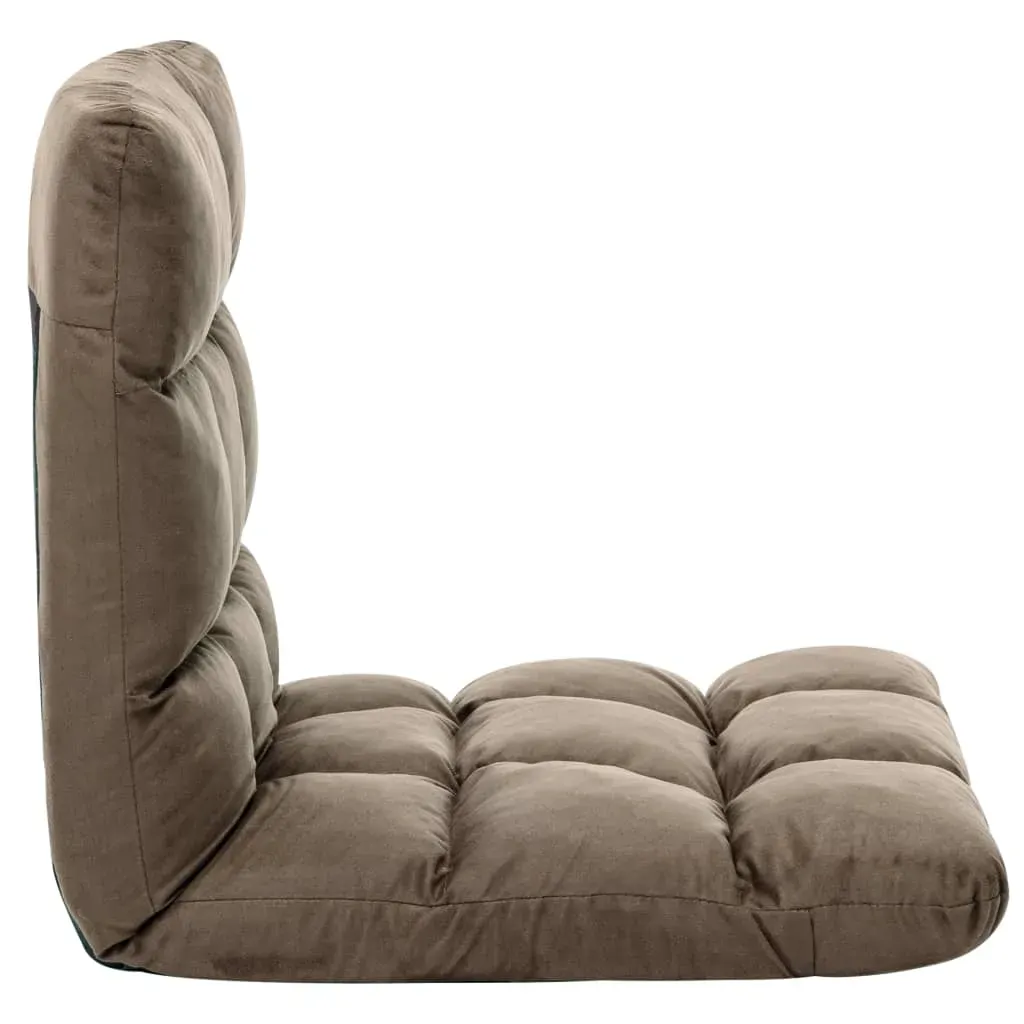 Folding Floor Chair Microfibre Price