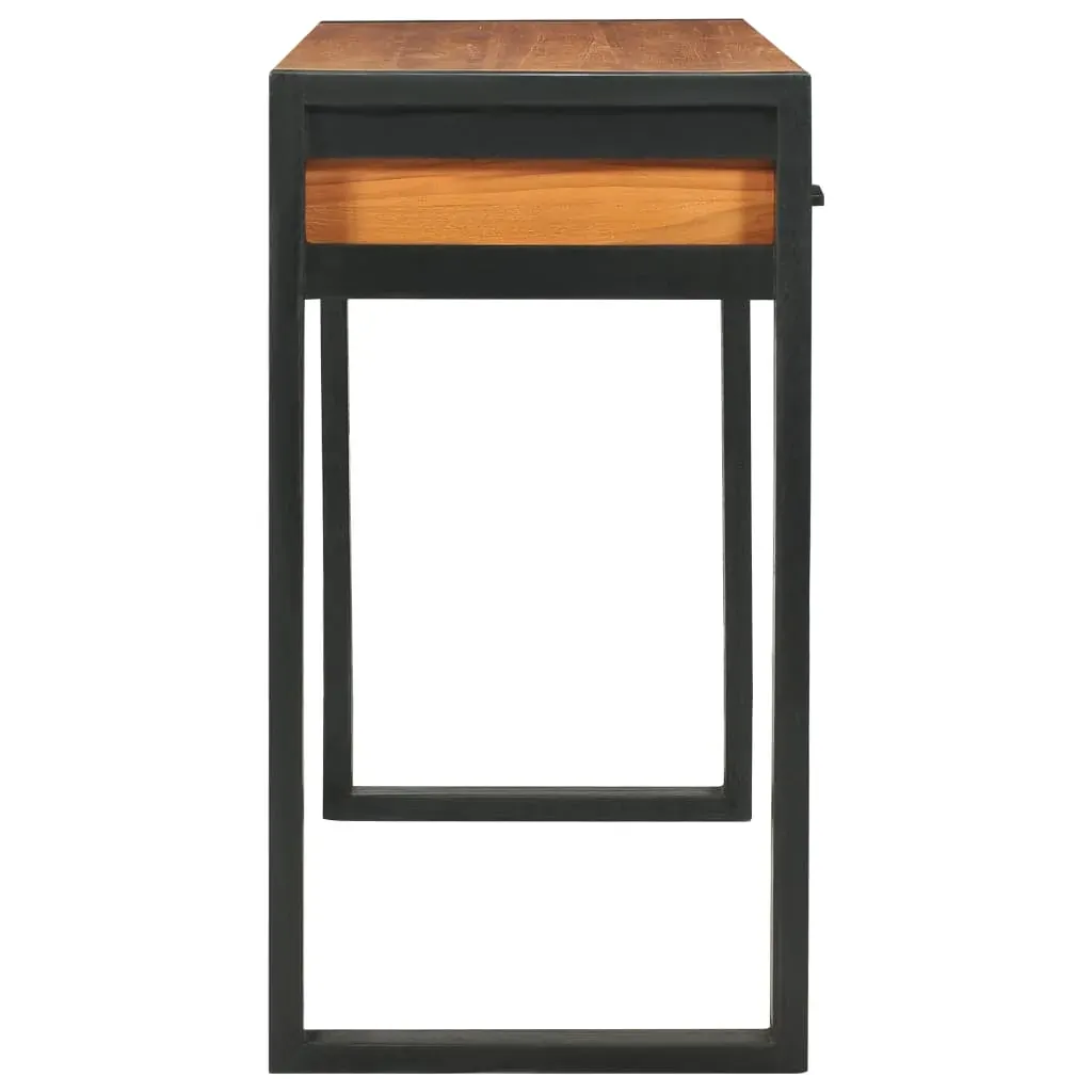 Desk with 2 Drawers Recycled Teak Wood Price