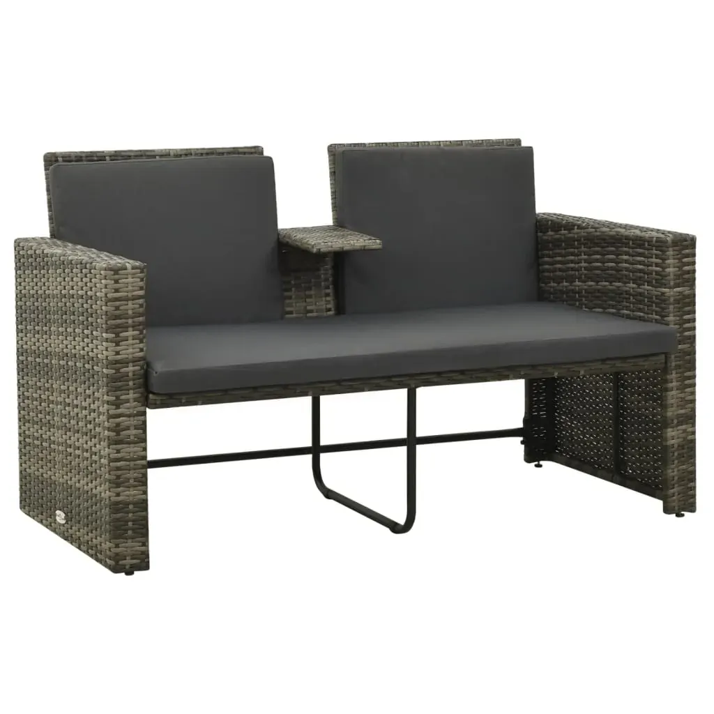 Garden Lounge Set with Cushions Poly Rattan Price