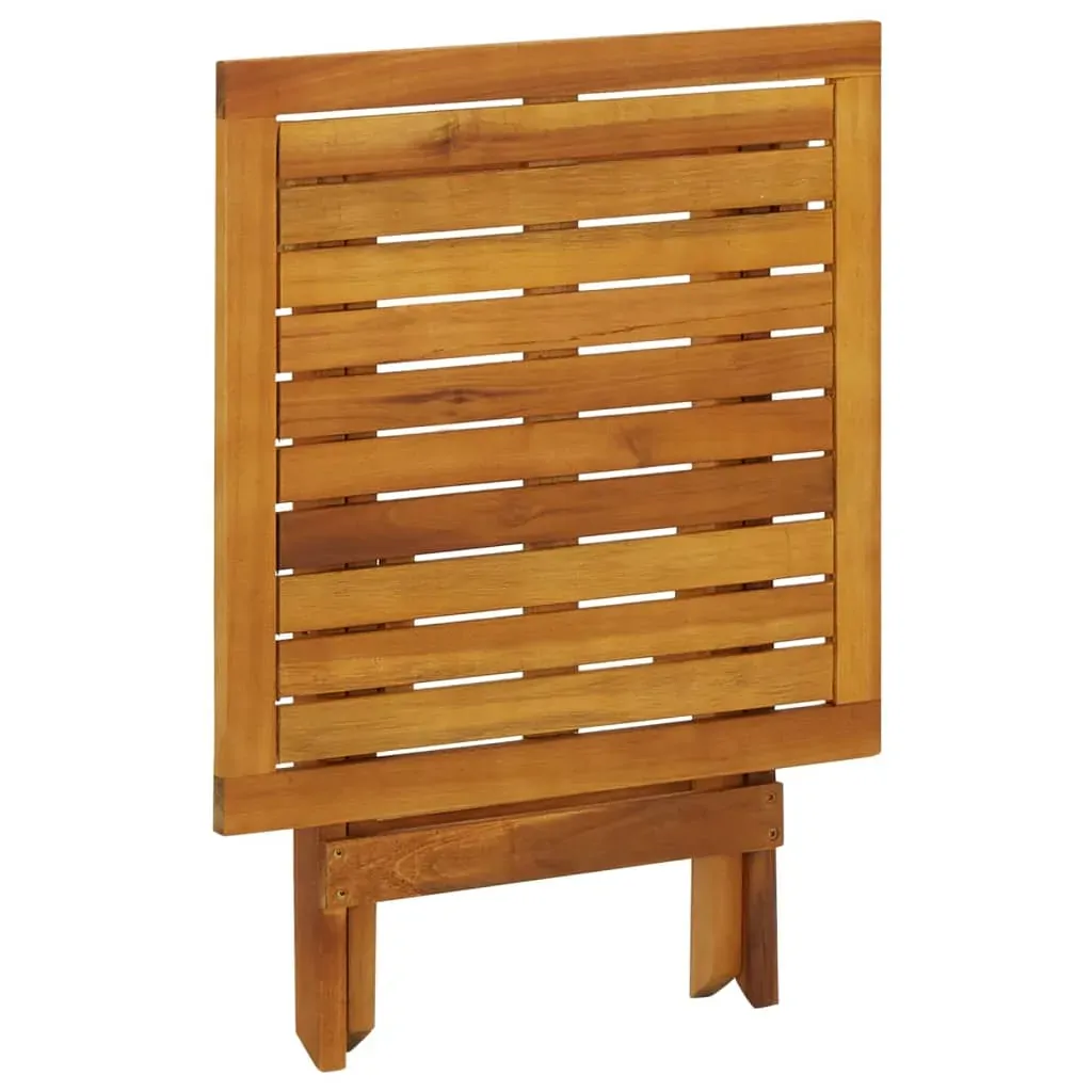 Bistro Table 46x46x47 cm Solid Acacia Wood Price