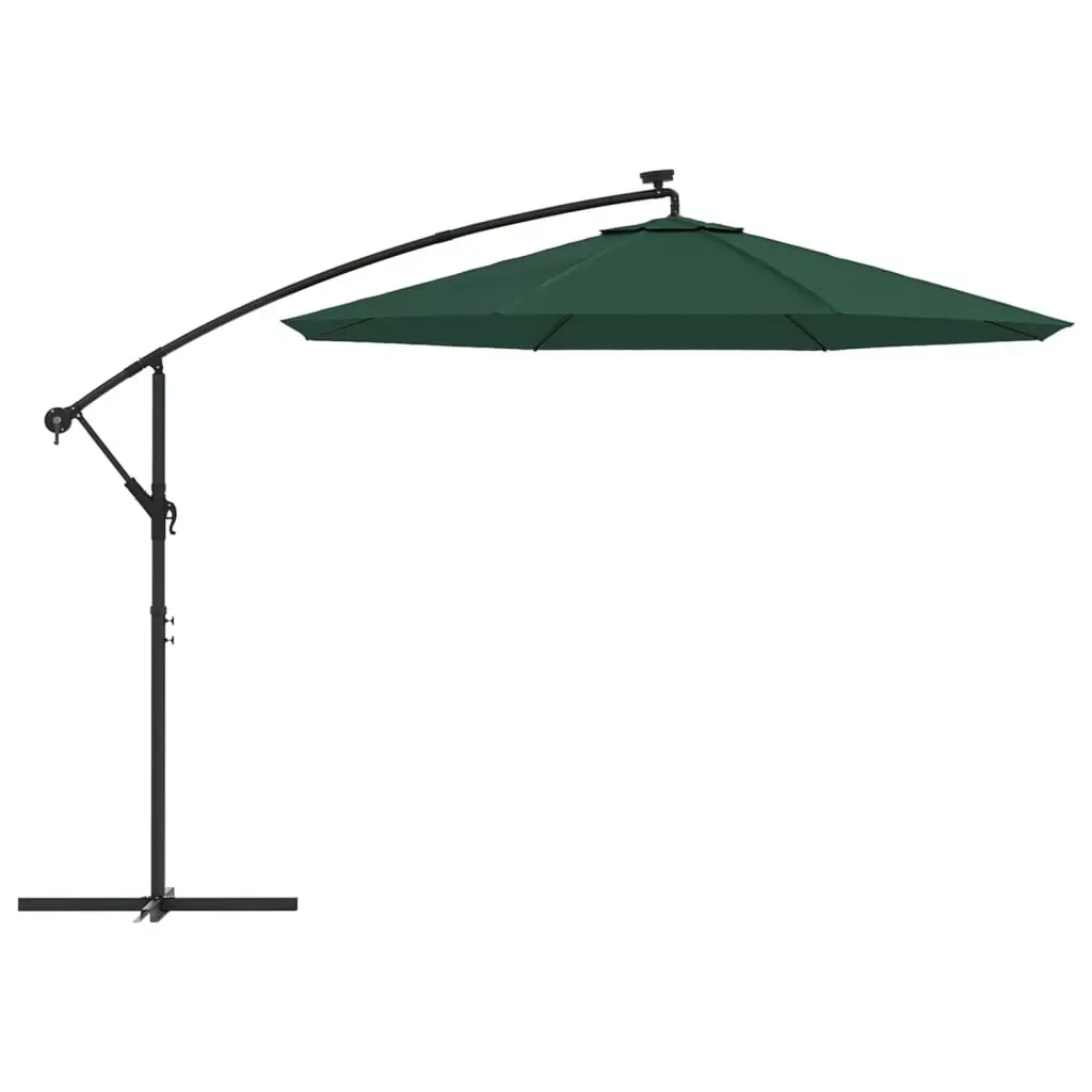 Hanging Parasol with LED Lighting Metal Pole Price