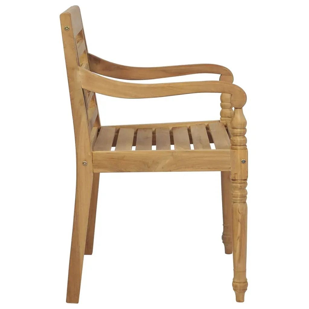 Batavia Chairs Solid Teak Wood Price
