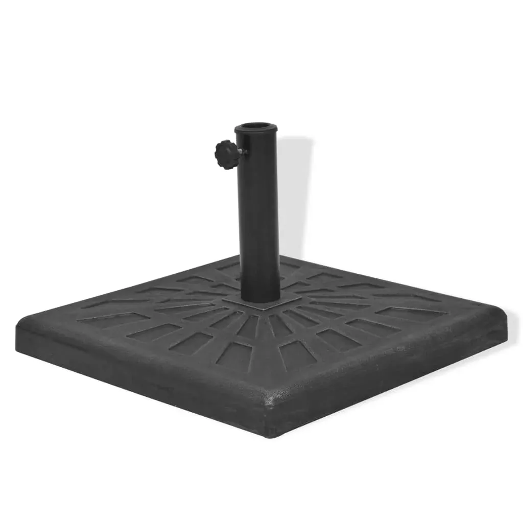 Parasol Base Resin Square Black Price
