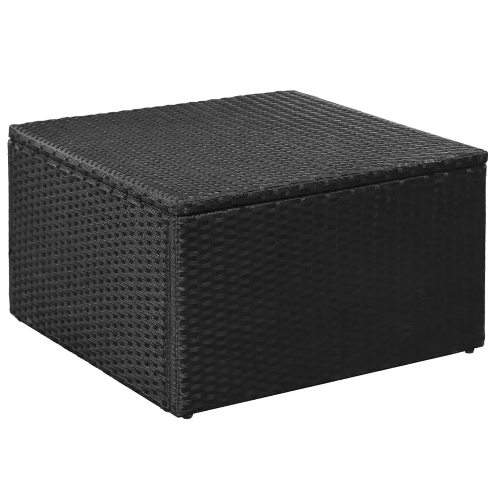 4 Piece Garden Lounge Set Poly Rattan Price