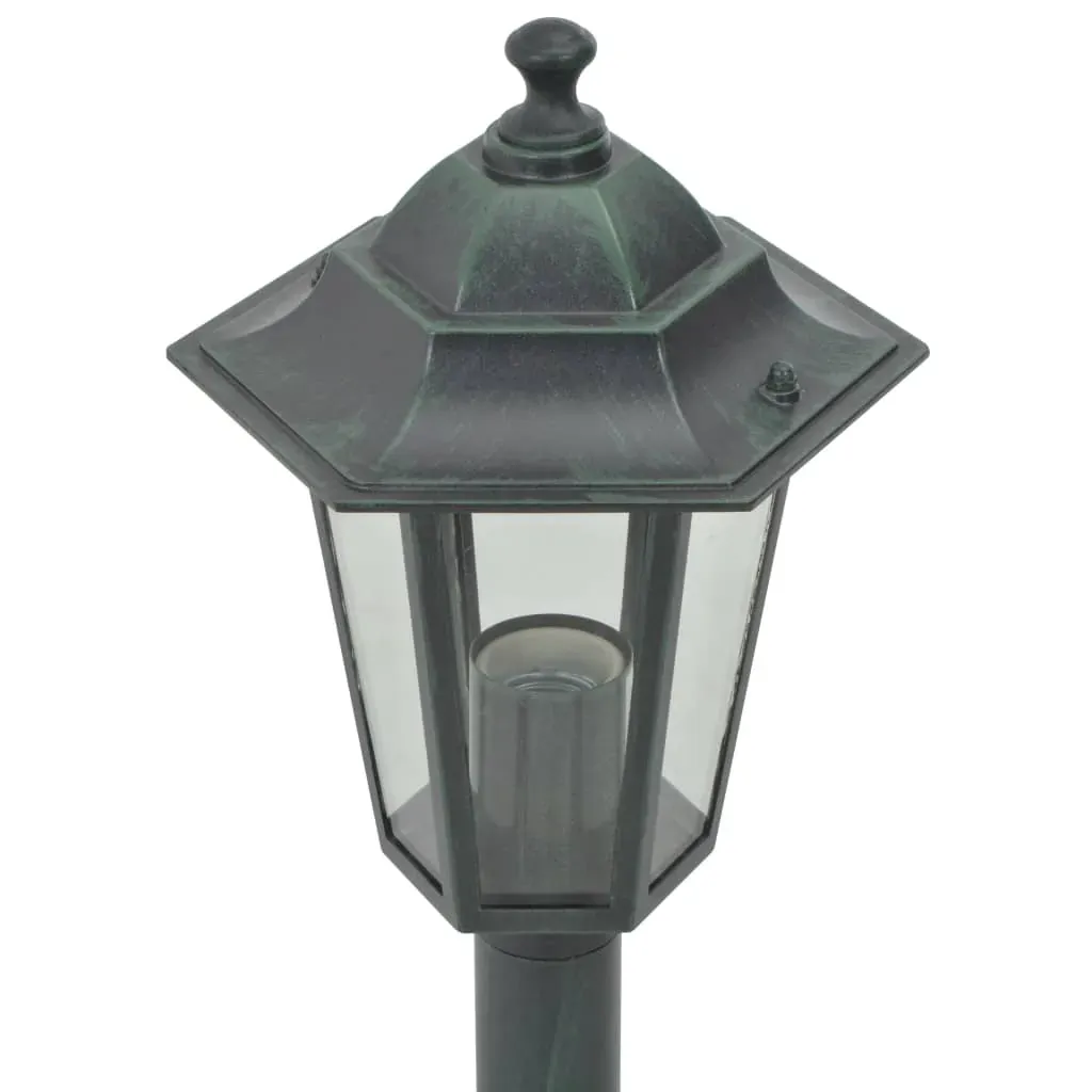 Garden Post Lights 6 pcs E27 110 cm Aluminium Price