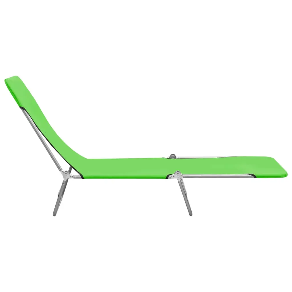 Folding Sun Loungers 2 pcs Steel and Fabric Price