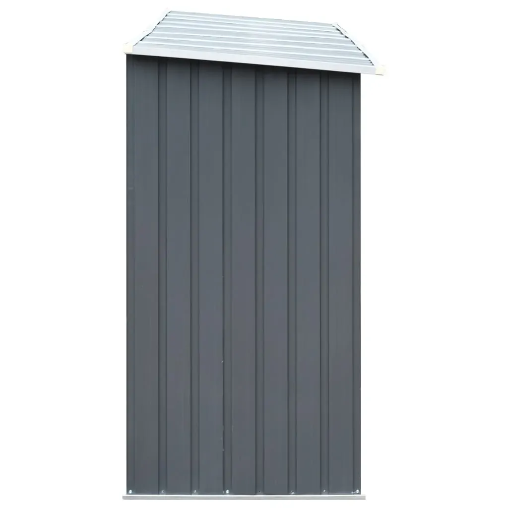 Garden Log Storage Shed Galvanised Steel 330x84x152 cm Price