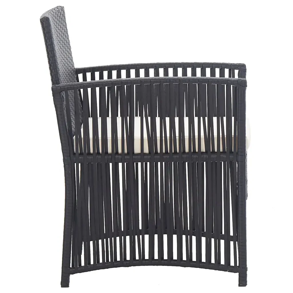 Garden Armchairs with Cushions 2 pcs Poly Rattan Price