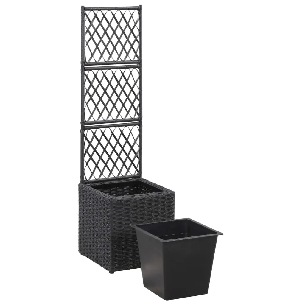 Trellis Raised Bed with Pot Poly Rattan Price