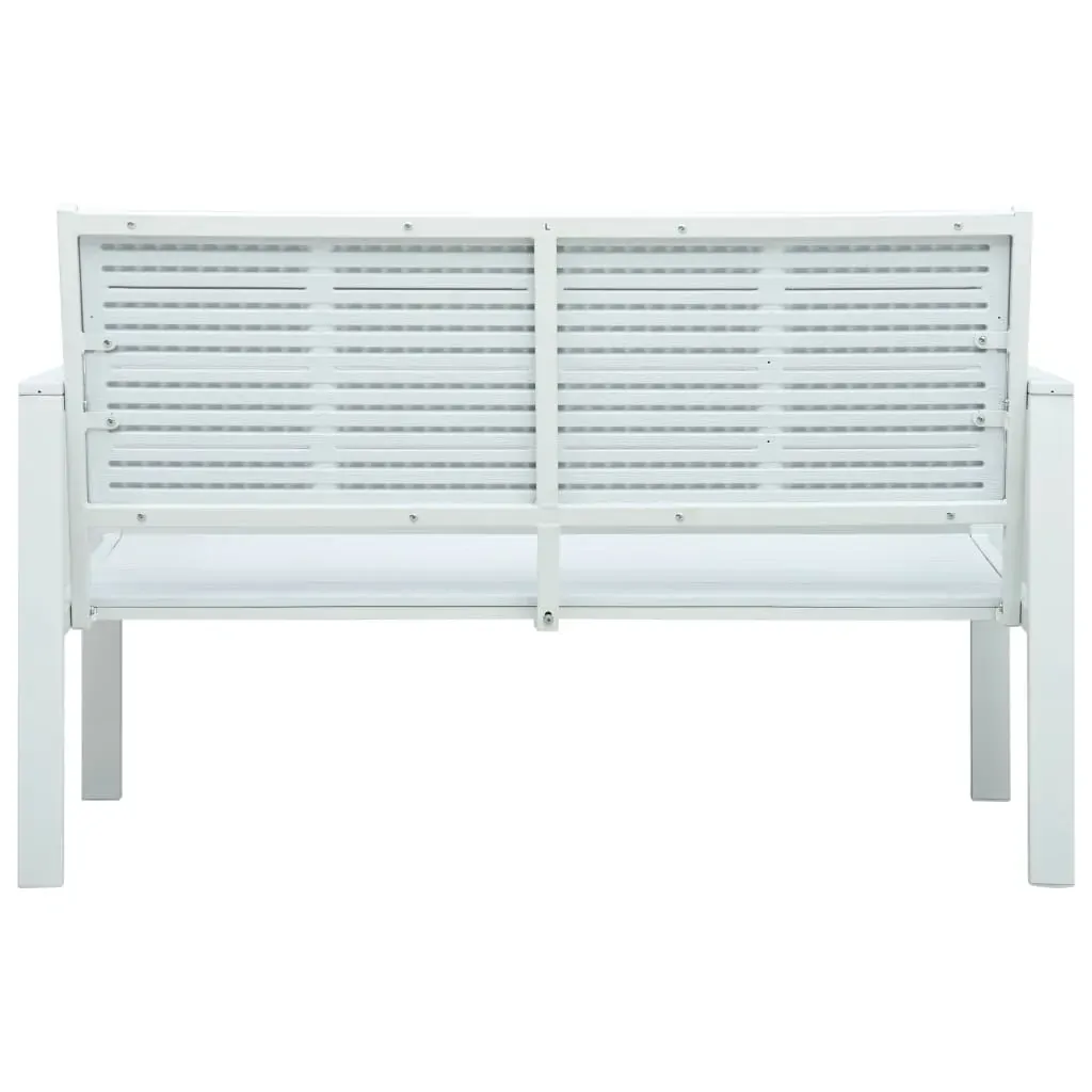 Garden Bench 120 cm HDPE Wood Look Price