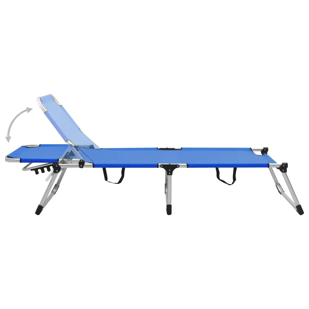 Extra High Folding Senior Sunbed Aluminium Price