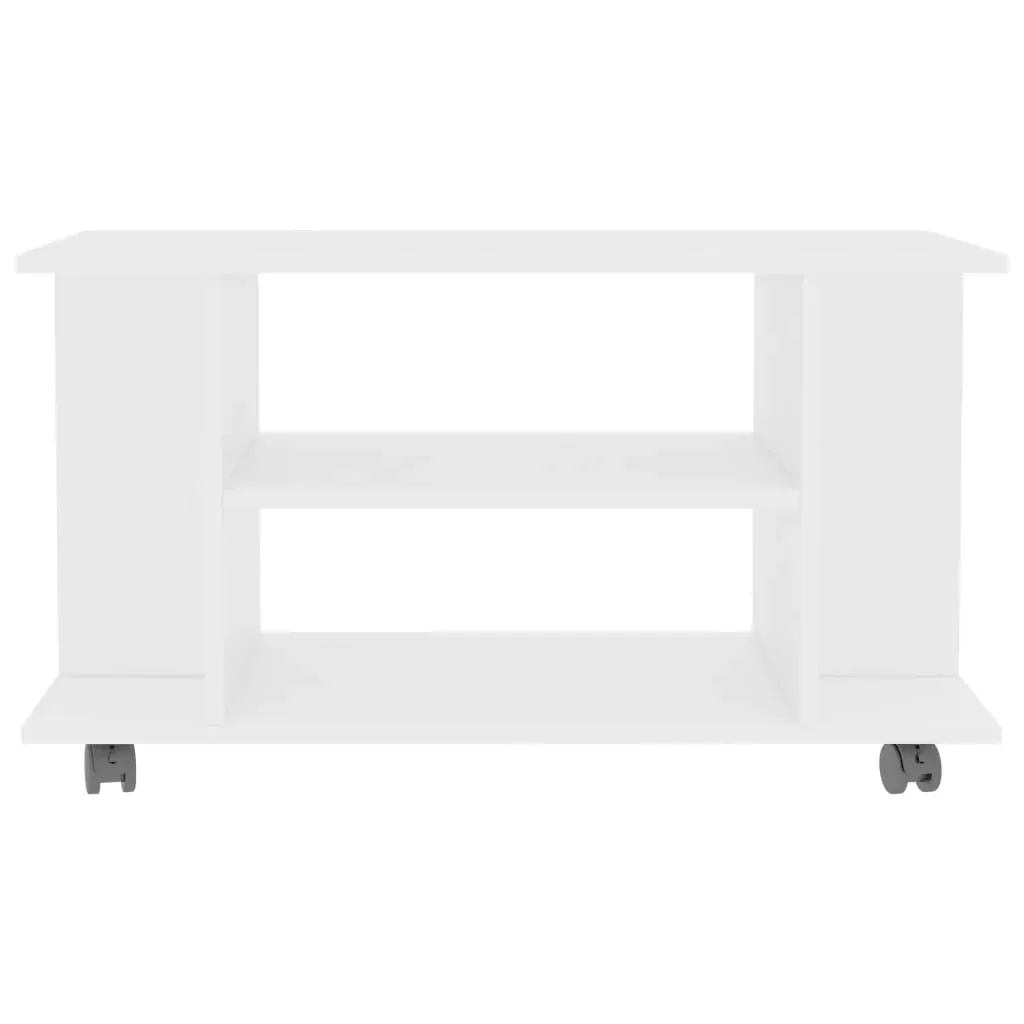 Bowling TV Cabinet with Castors 80x40x40 cm Engineered Wood Price