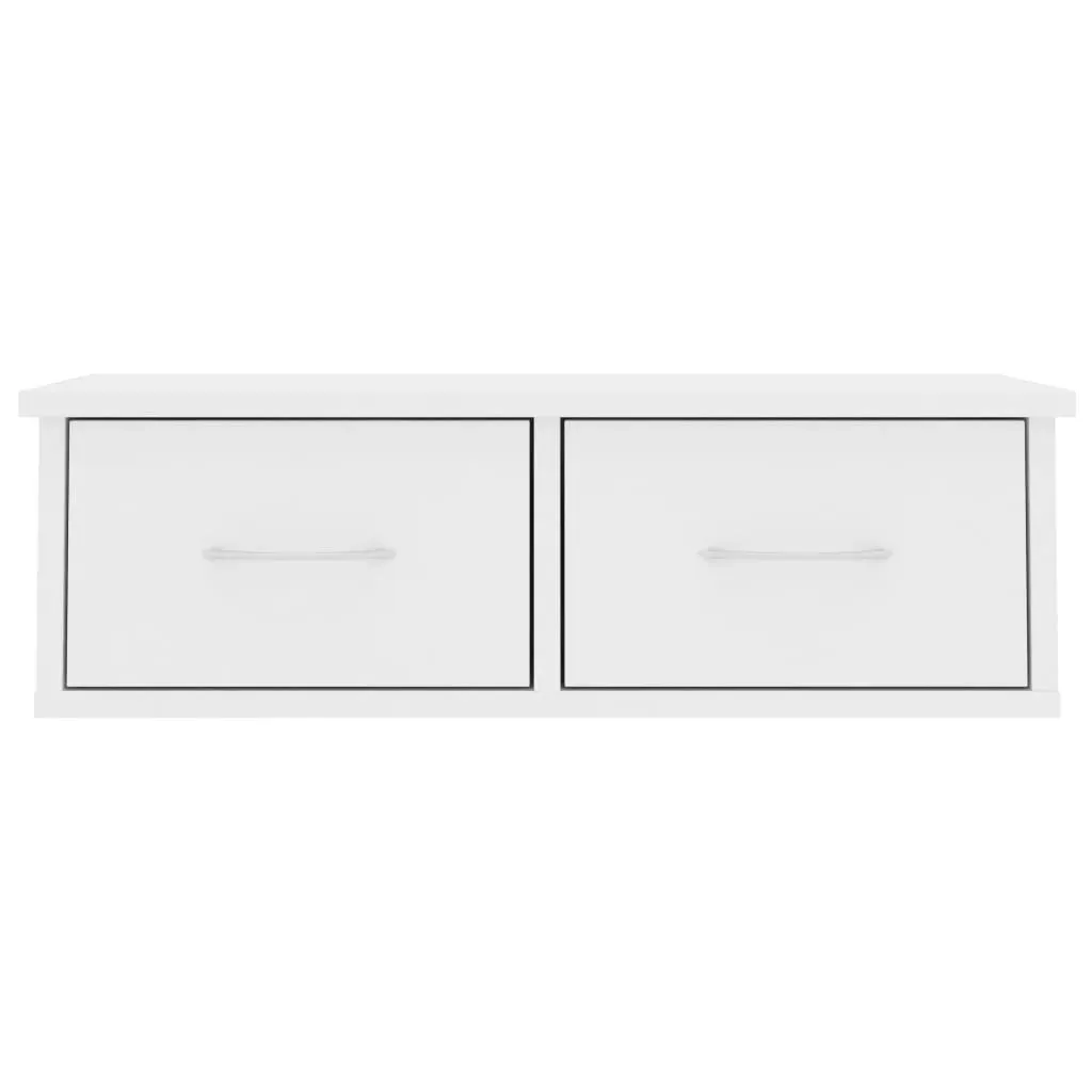 Wall-mounted Drawer Shelf 60x26x18.5 cm Engineered Wood Price