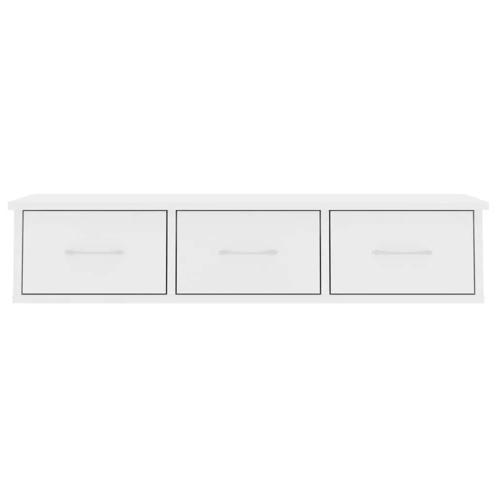 Wall-mounted Drawer Shelf 88x26x18.5 cm Engineered Wood Price