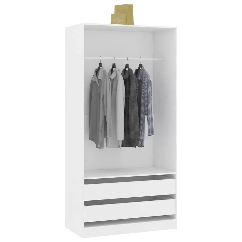 Wardrobe 100x50x200 cm Engineered Wood Price
