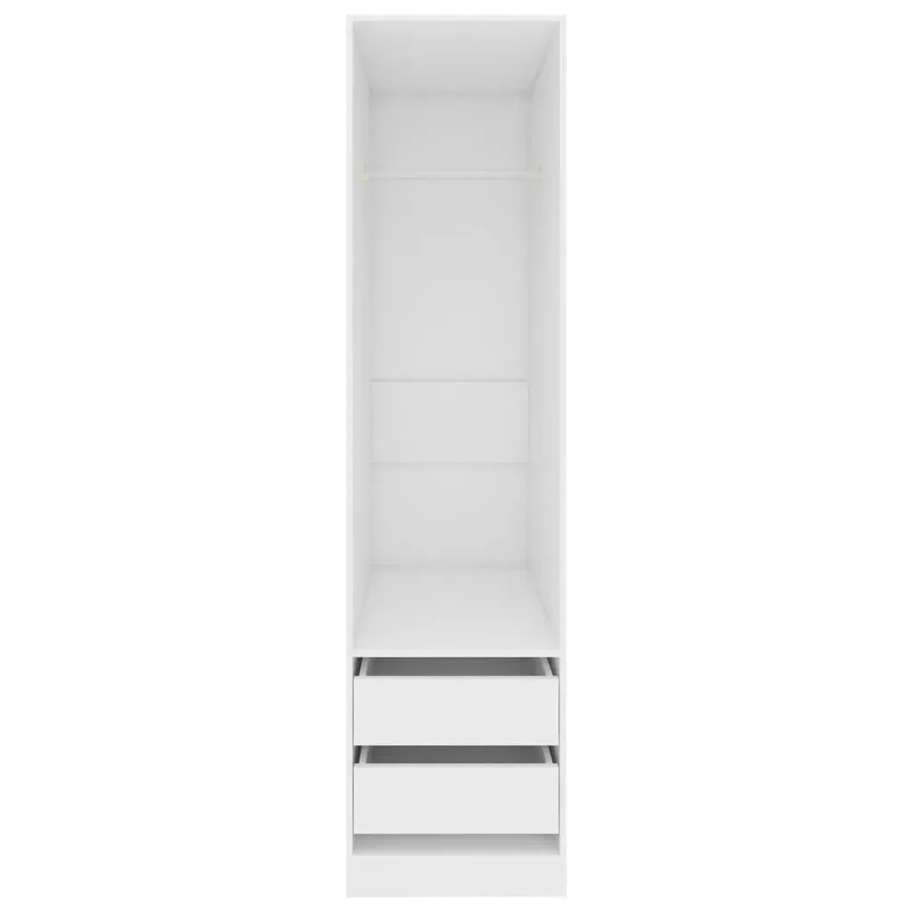 Wardrobe with Drawers 50x50x200 cm Engineered Wood Price