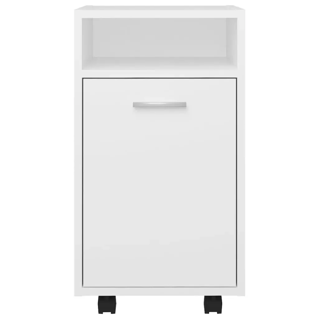 Side Cabinet with Wheels 33x38x60 cm Engineered Wood Price