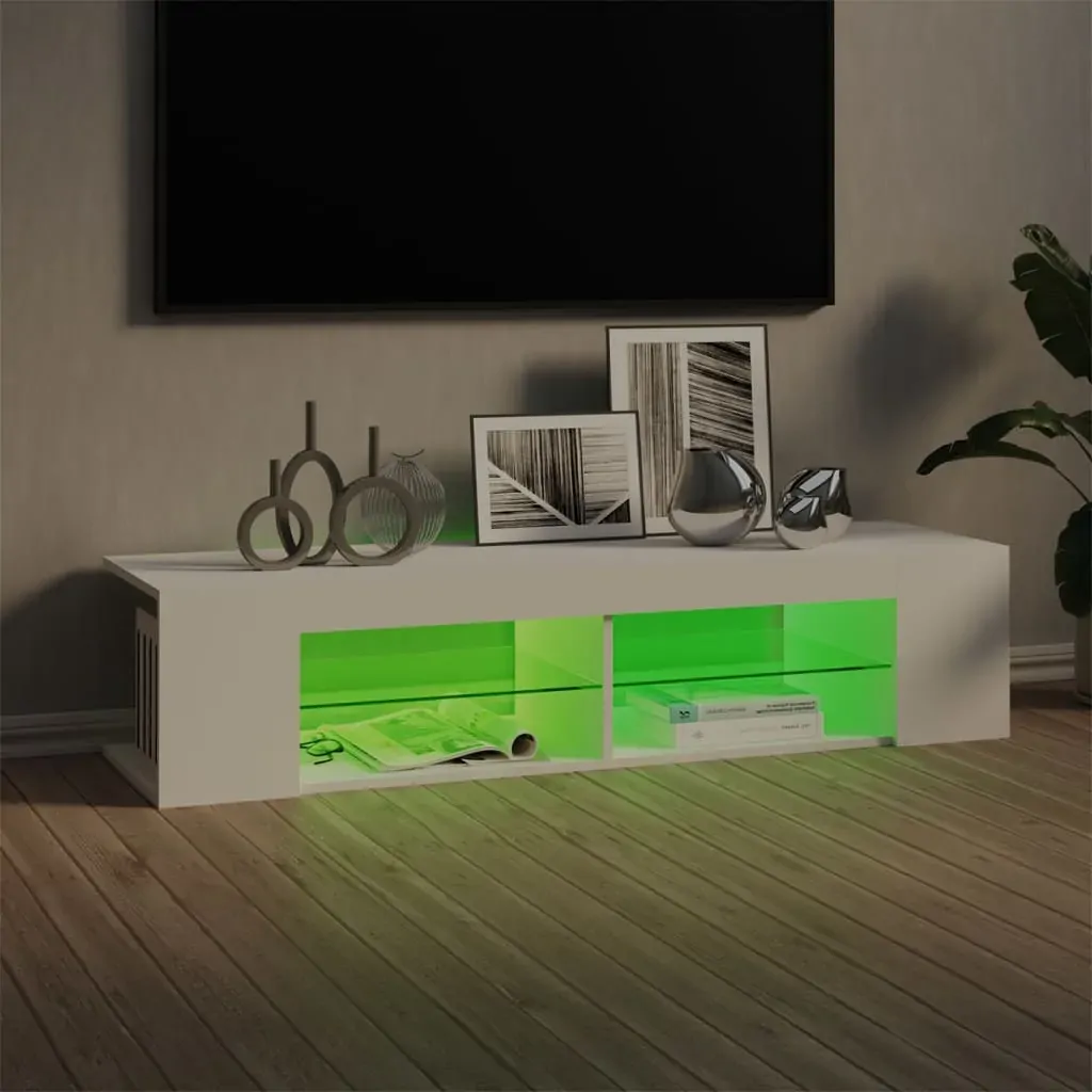 Dorchester TV Cabinet with LED Lights 135x39x30 cm Price