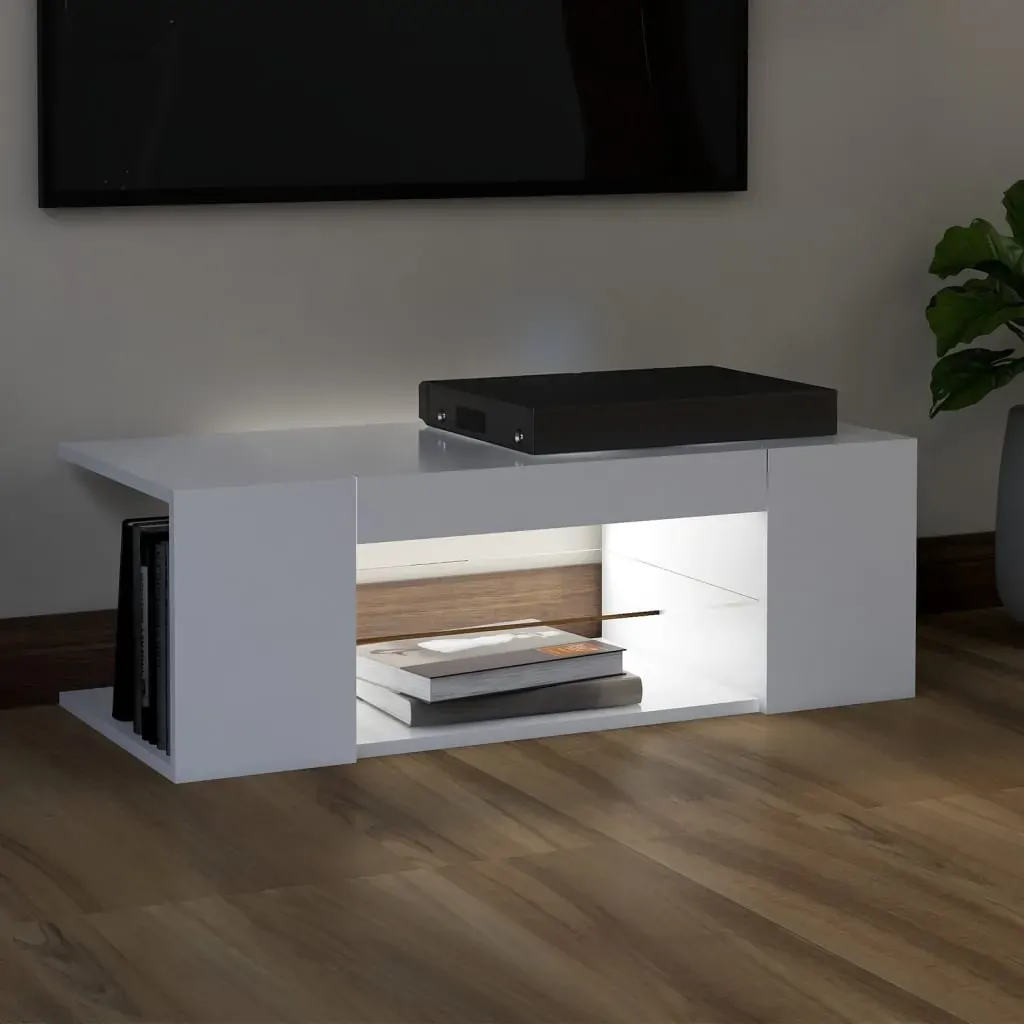 Catonsville TV Cabinet with LED Lights 90x39x30 cm Price