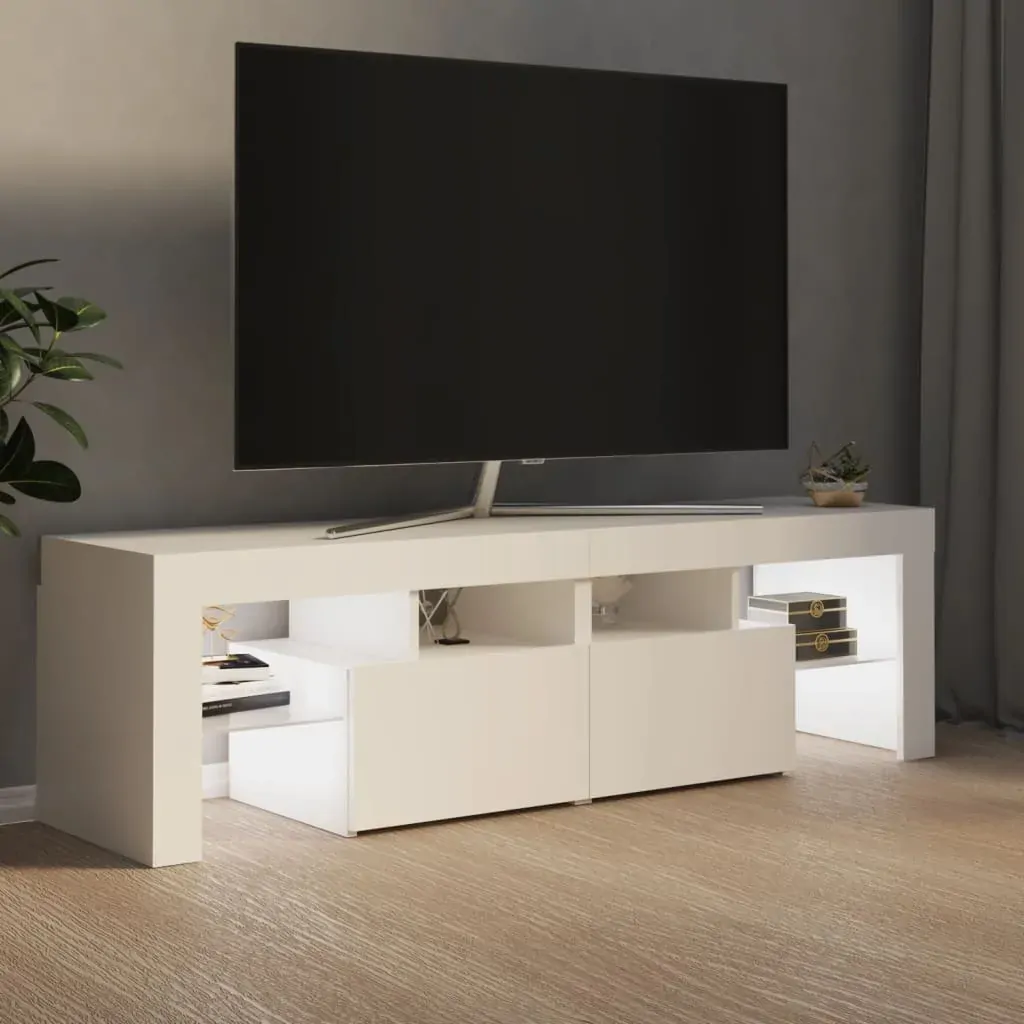 Brooklyn TV Cabinet with LED Lights 140x36.5x40 cm Price