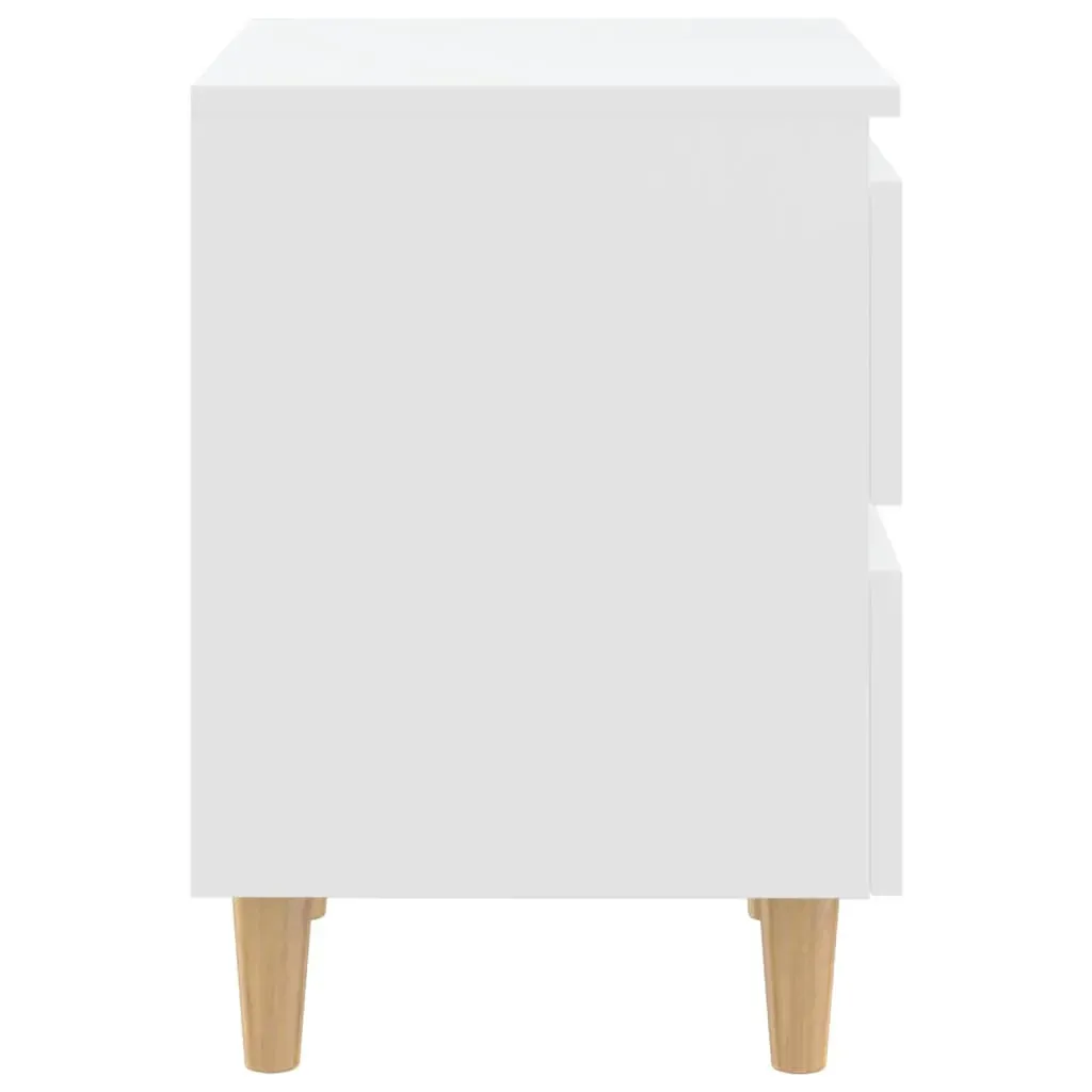 Tualatin Bed Cabinet with Solid Pinewood Legs 40x35x50 cm Price