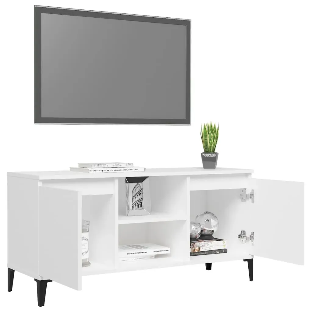 Bingley TV Cabinet with Metal Legs 103.5x35x50 cm Price
