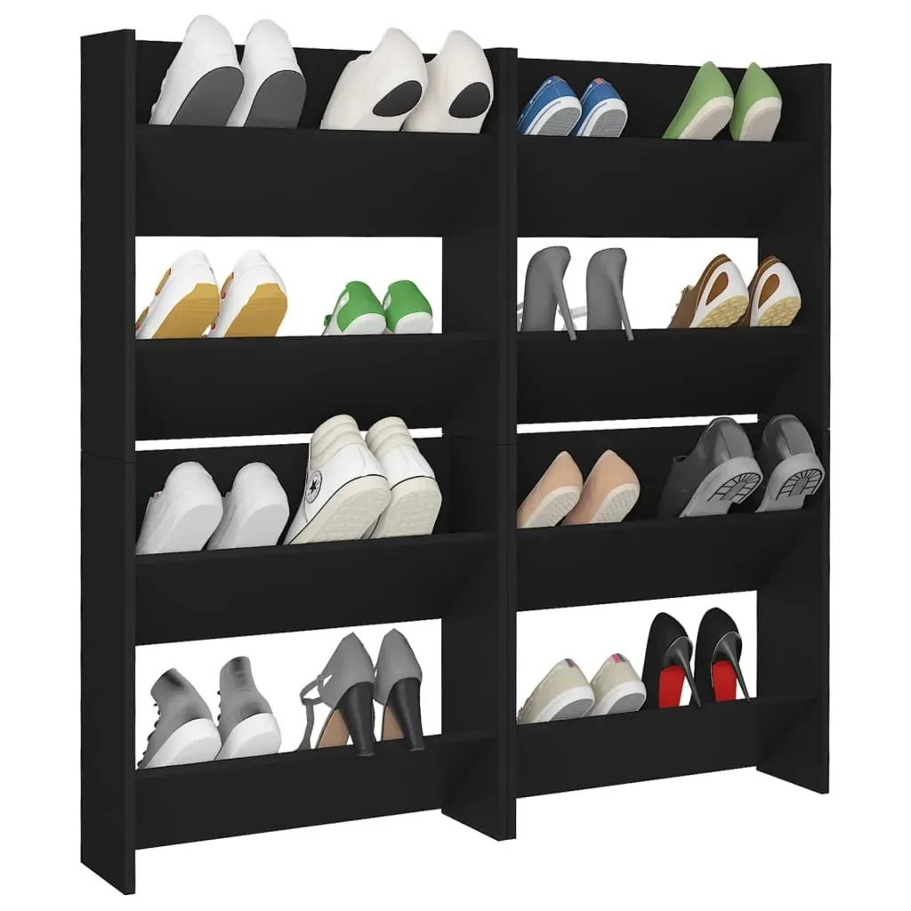 Wall Shoe Cabinet Engineered Wood Price