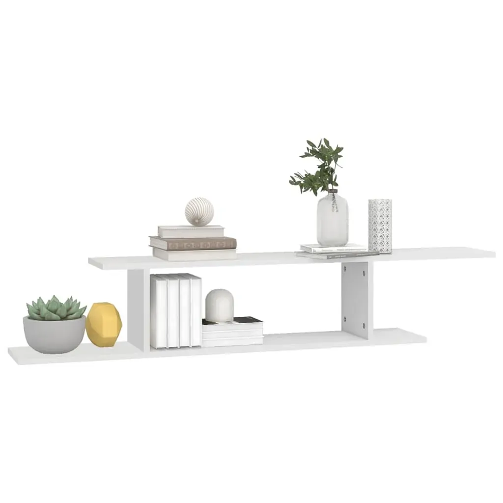 Albertville Wall-Mounted TV Shelf 125x18x23 cm Engineered Wood Price