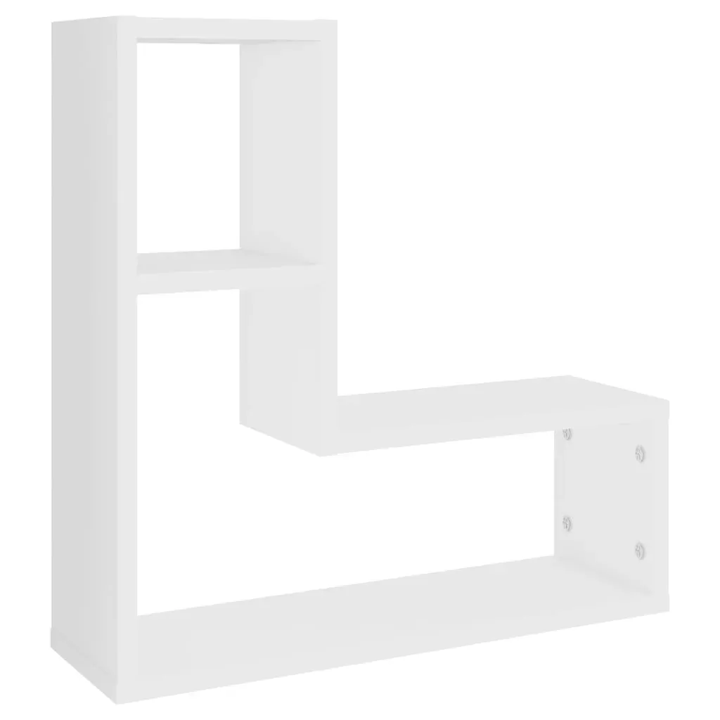 Wall Shelves 2 pcs 50x15x50 cm Engineered Wood Price