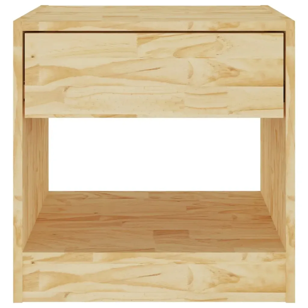 Wantage Bedside Cabinet 40x31x40 cm Solid Pinewood Price
