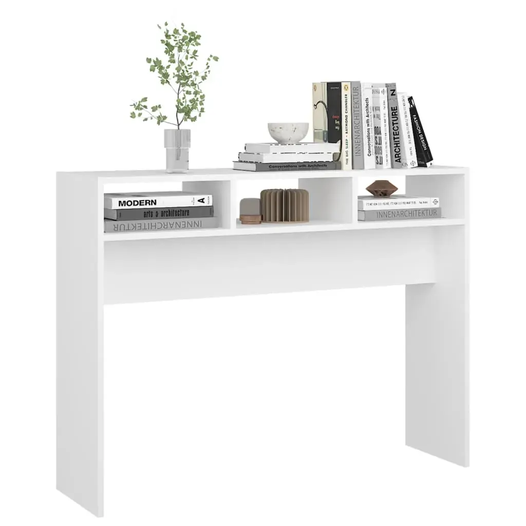 Console Table 105x30x80 cm Engineered Wood Price