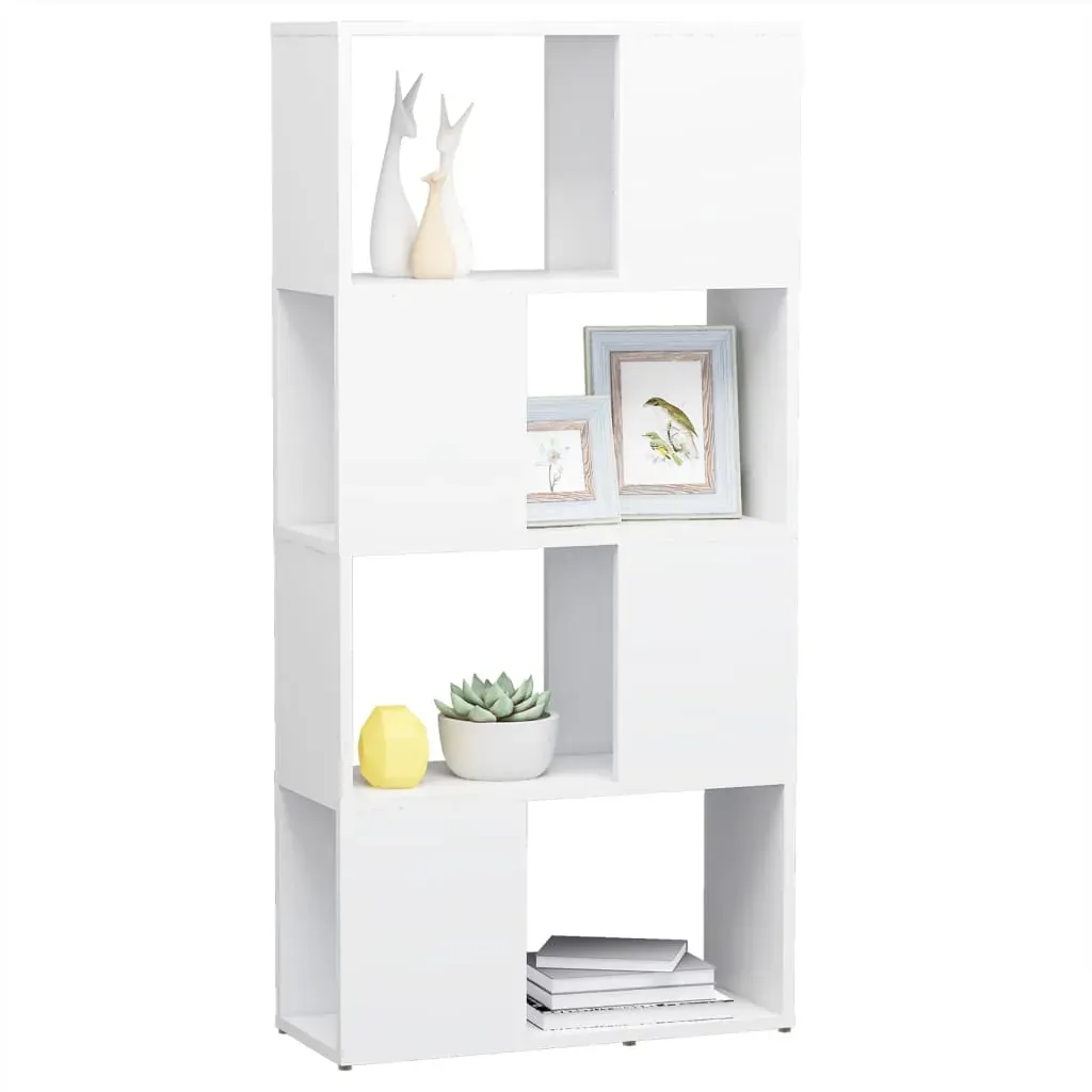 Moston Book Cabinet Room Divider 60x24x124.5 cm Engineered Wood Price